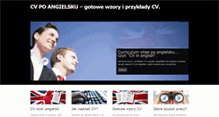 Desktop Screenshot of cvangielski.pl